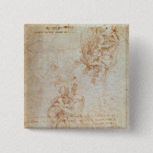 Studien von Madonna und von Kind Button