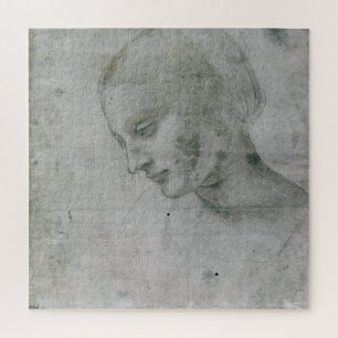 Studien zu einem Frauenkopf von Leonardo da Vinci 