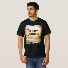 Studienmodus — Shirt mit Fokus auf das Zurück an d