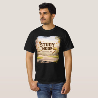Studienmodus — Shirt mit Fokus auf das Zurück an d