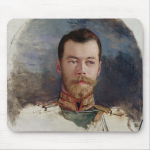 Studieren Sie für ein Porträt des Zars Nicholas  Mousepad