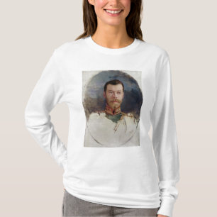 Studieren Sie für ein Porträt des Zars Nicholas  T-Shirt