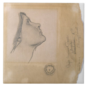 Studieren Sie für "Lamia", c.1904-05 (Bleistift Fliese