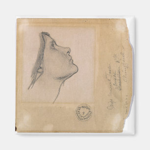 Studieren Sie für "Lamia", c.1904-05 (Bleistift Magnet