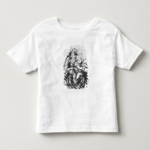 Studieren Sie für Madonna mit einer Katze, Kleinkind T-shirt