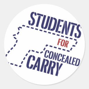 Studierende für die Aufkleber für verdeckte Carry-