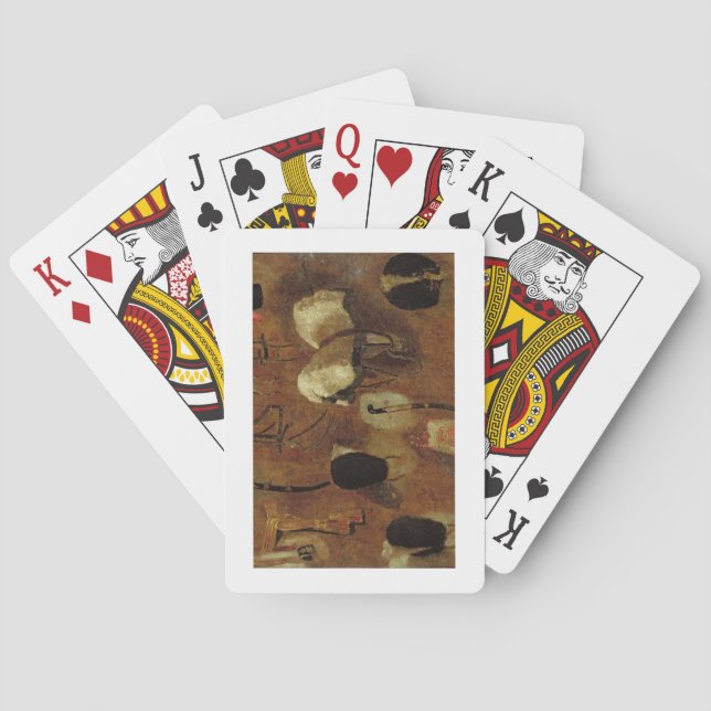 Studies of Military Accoutrements: a study for 'Th Spielkarten (Rückseite)