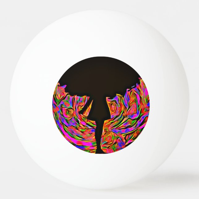 Studio16 Pingpong Ball Tischtennisball (Vorderseite)