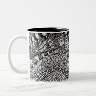 Studio 40: Die gesamte Zag-Tasse Zweifarbige Tasse