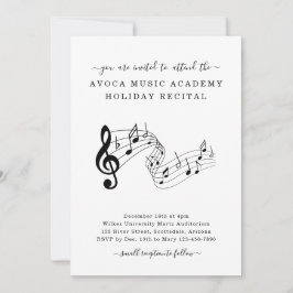 Studio de musique Piano Violon Voix Invitation de