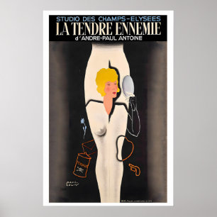 Studio des Champs-Élysées Der zärtliche Feind Vint Poster