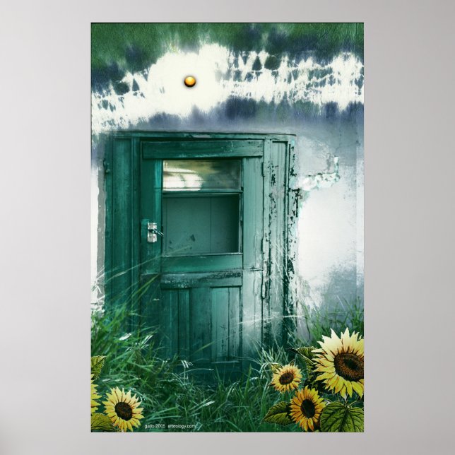 Studio Door by Gregory Gallo Poster (Vorne)