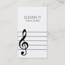 Studio für berufliche Musikaufnahmen Visitenkarte