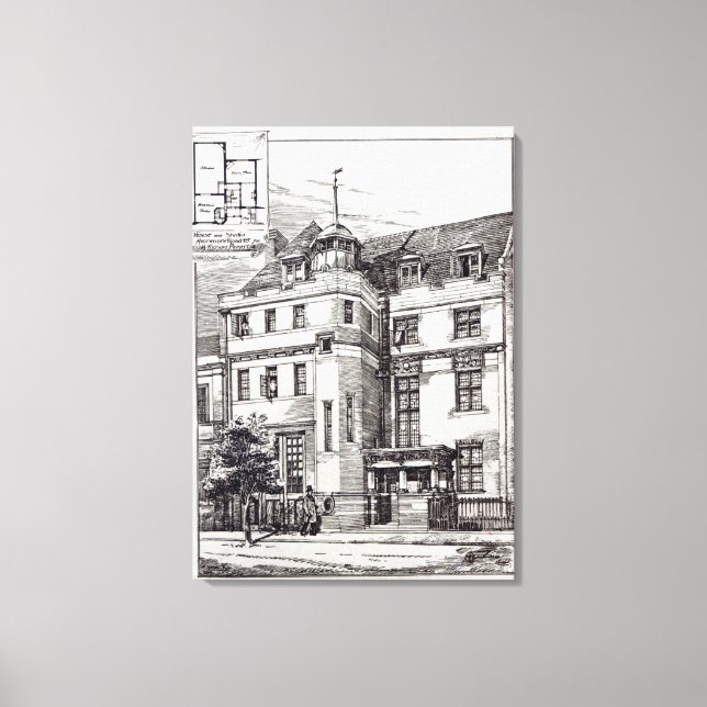 Studio für Bildhauer, 1892 Leinwanddruck (Vorderseite)