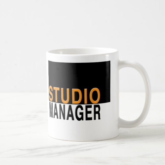 Studio-Manager-Tasse Kaffeetasse (Rechts)