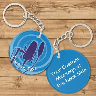 Studio Mikrofon-Schlüsselanhänger Schlüsselanhänger