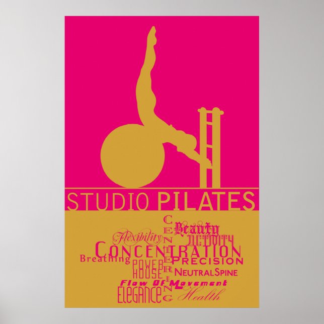 Studio Pilates - Poster (Vorne)
