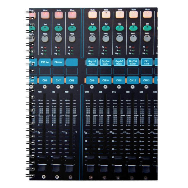 Studio Sound Mixer, Technologie-Gang für bessere Q Notizblock (Vorderseite)