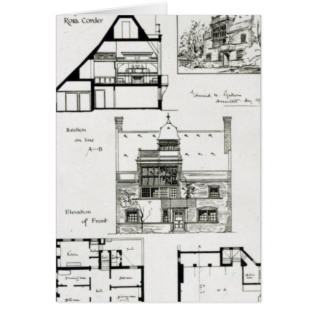 Studio und Hütte für Fräulein Rosa Corder (Vorne)