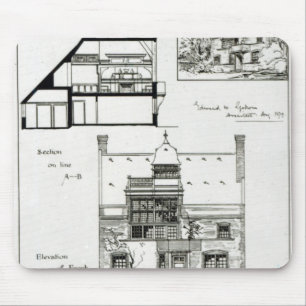 Studio und Hütte für Fräulein Rosa Corder Mousepad