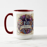StudioAMWA Tasse zum 10. Jahrestag