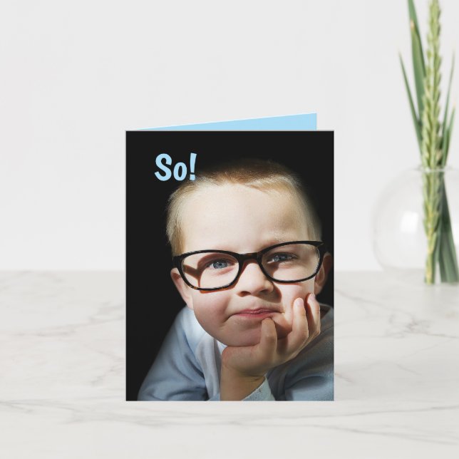 STUDIOUS BEKOMMEN GUTE KARTE (Vorderseite)