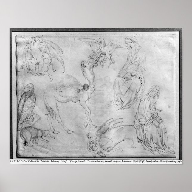 Studium des Vallardi-Albums Poster (Vorne)