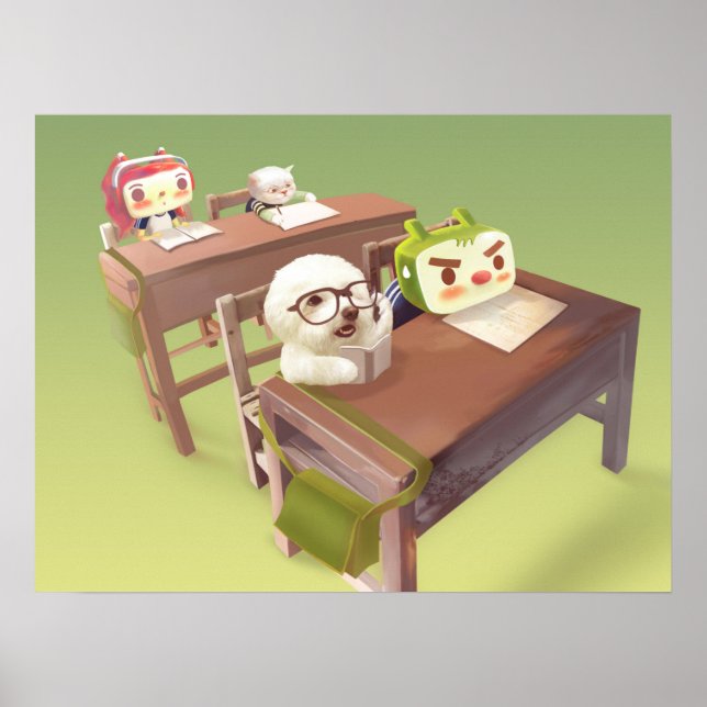 Studium Hard Poster (Vorne)