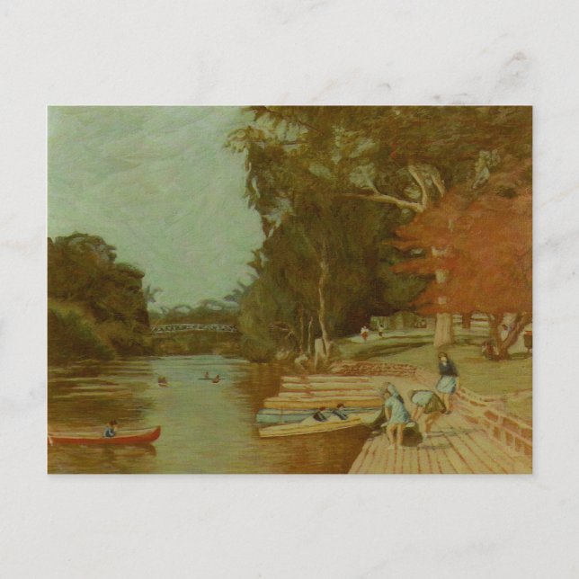 Studley Park Postkarte (Vorderseite)