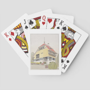 Study for Olbrich's House, Darmstadt, from 'Archit Spielkarten