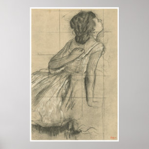 Study of a Dancer, 1874 - Edgar Degas Poster