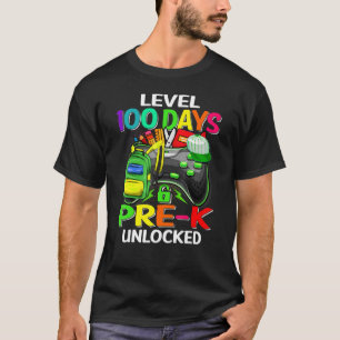 Stufe 100 Tage vor K unverschlossen 100. Tag des S T-Shirt