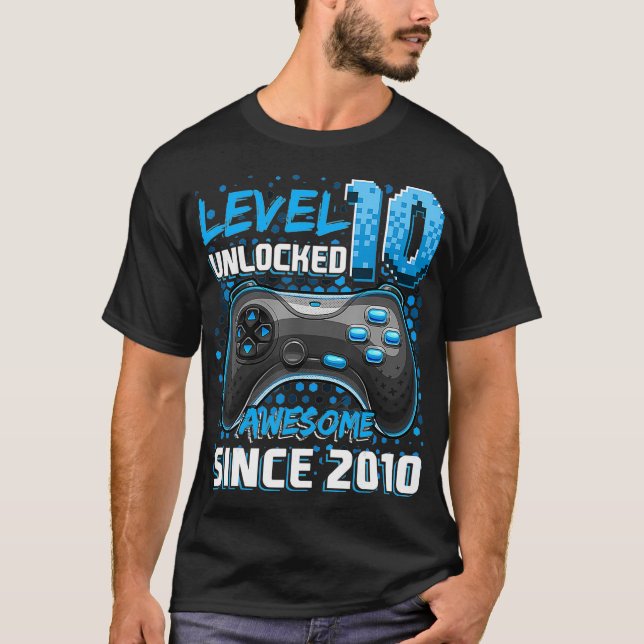 Stufe 10 Unverriegeltes Phantastisches 2010-Videos T-Shirt (Vorderseite)