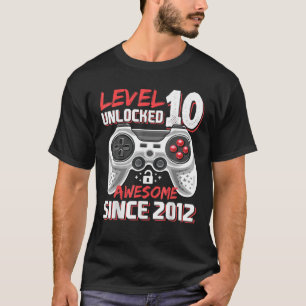 Stufe 10 Unverriegeltes Phantastisches 2012-Videos T-Shirt
