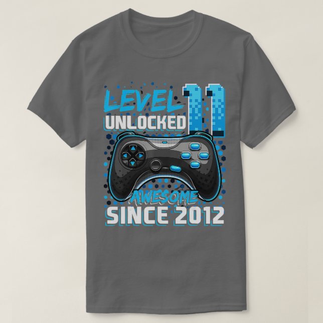 Stufe 11 Unverriegeltes Phantastisches 2012-Videos T-Shirt (Design vorne)