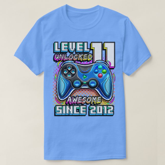 Stufe 11 Unverriegeltes Phantastisches 2012-Videos T-Shirt (Design vorne)