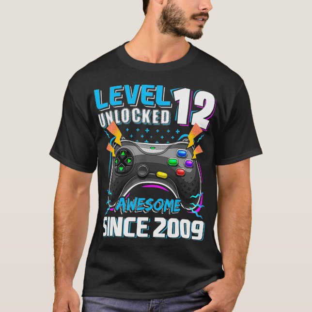 Stufe 12 Unverriegeltes Phantastisches 2009-Videos T-Shirt (Vorderseite)