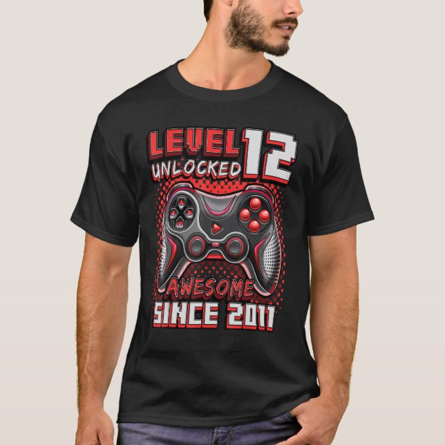 Stufe 12 Unverriegeltes Phantastisches 2011-Videos T-Shirt (Vorderseite)