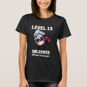 Stufe 13 Entsperrter Geburtstag für 13-jährige Jun T-Shirt