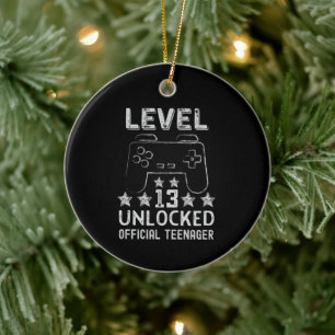 Stufe 13 offizieller Jugendlicher 13. Keramik Ornament