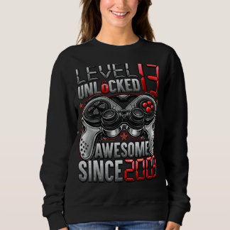 Stufe 13 Phantastisch seit 2009 13. Geburtstag Sweatshirt