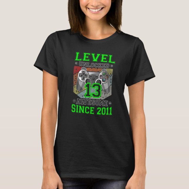 Stufe 13 Unverriegeltes Phantastisches 2009-Videos T-Shirt (Vorderseite)
