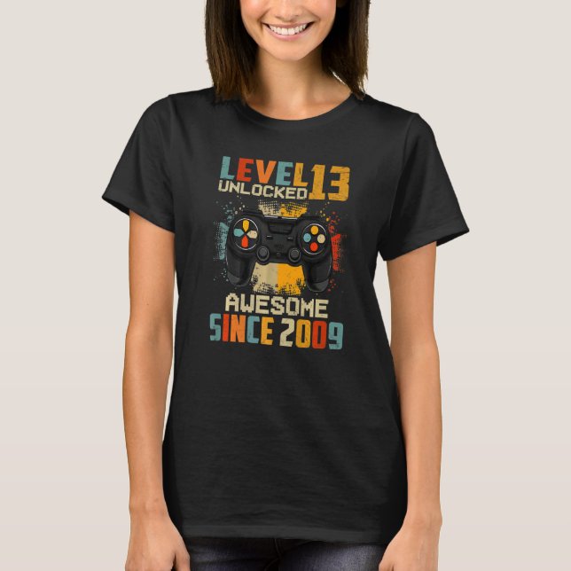 Stufe 13 Unverriegeltes Phantastisches 2009-Videos T-Shirt (Vorderseite)