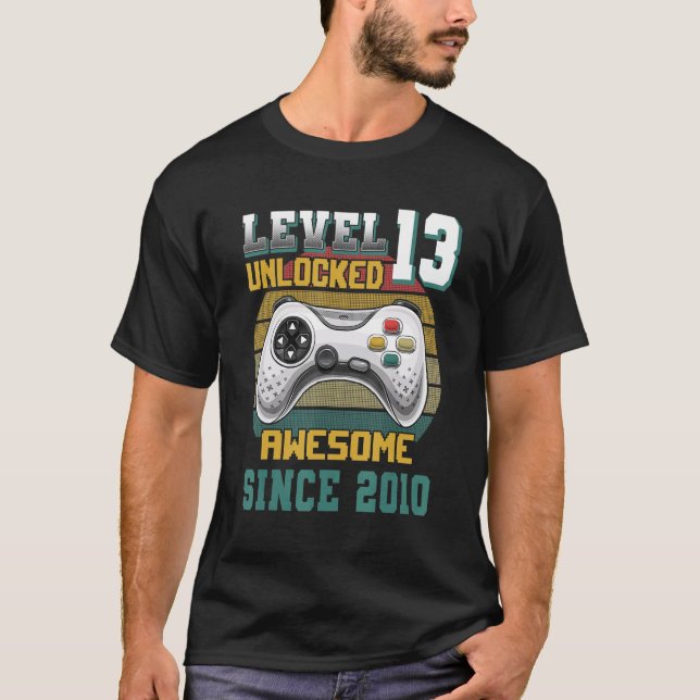 Stufe 13 Unverriegeltes Phantastisches 2010-Videos T-Shirt (Vorderseite)