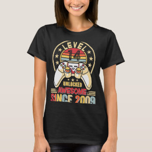 Stufe 14 Ungesperrter Gamer 14. Sonnensonde 14 Jah T-Shirt