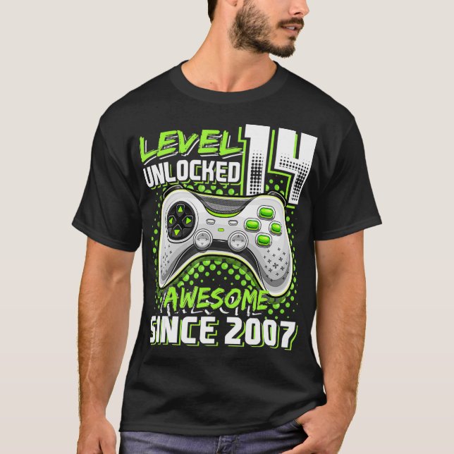 Stufe 14 Unverriegeltes Phantastisches 2007-Videos T-Shirt (Vorderseite)