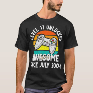 Stufe 17 Ungesperrtes Phantastisches Juli 2004 Vid T-Shirt