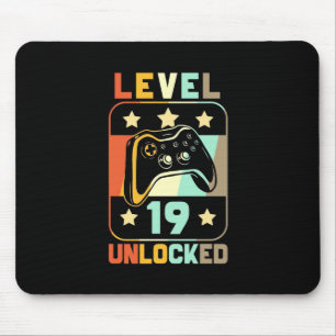 Stufe 19 Unverschlossen Mousepad