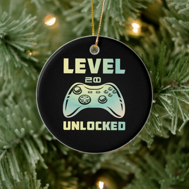 Stufe 20 unverschlossen keramik ornament (Baum)