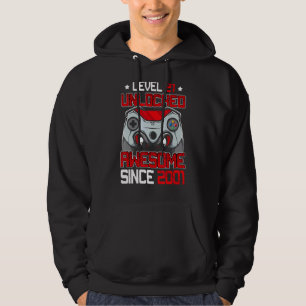 Stufe 21 Phantastisch seit 2001 Videospiel 21 Hoodie